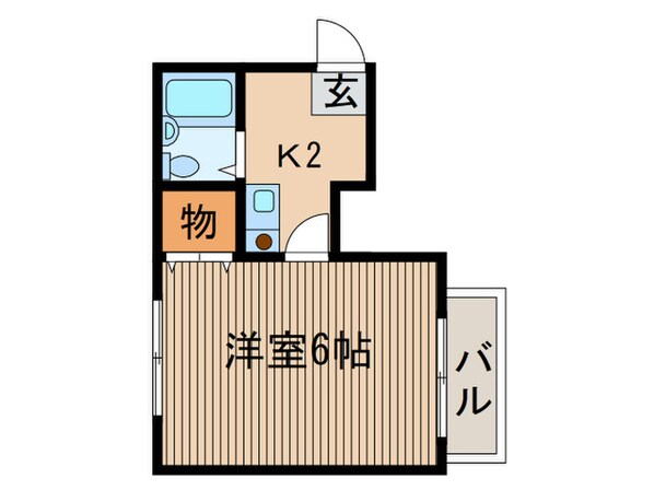 神山ファクトリ－の物件間取画像